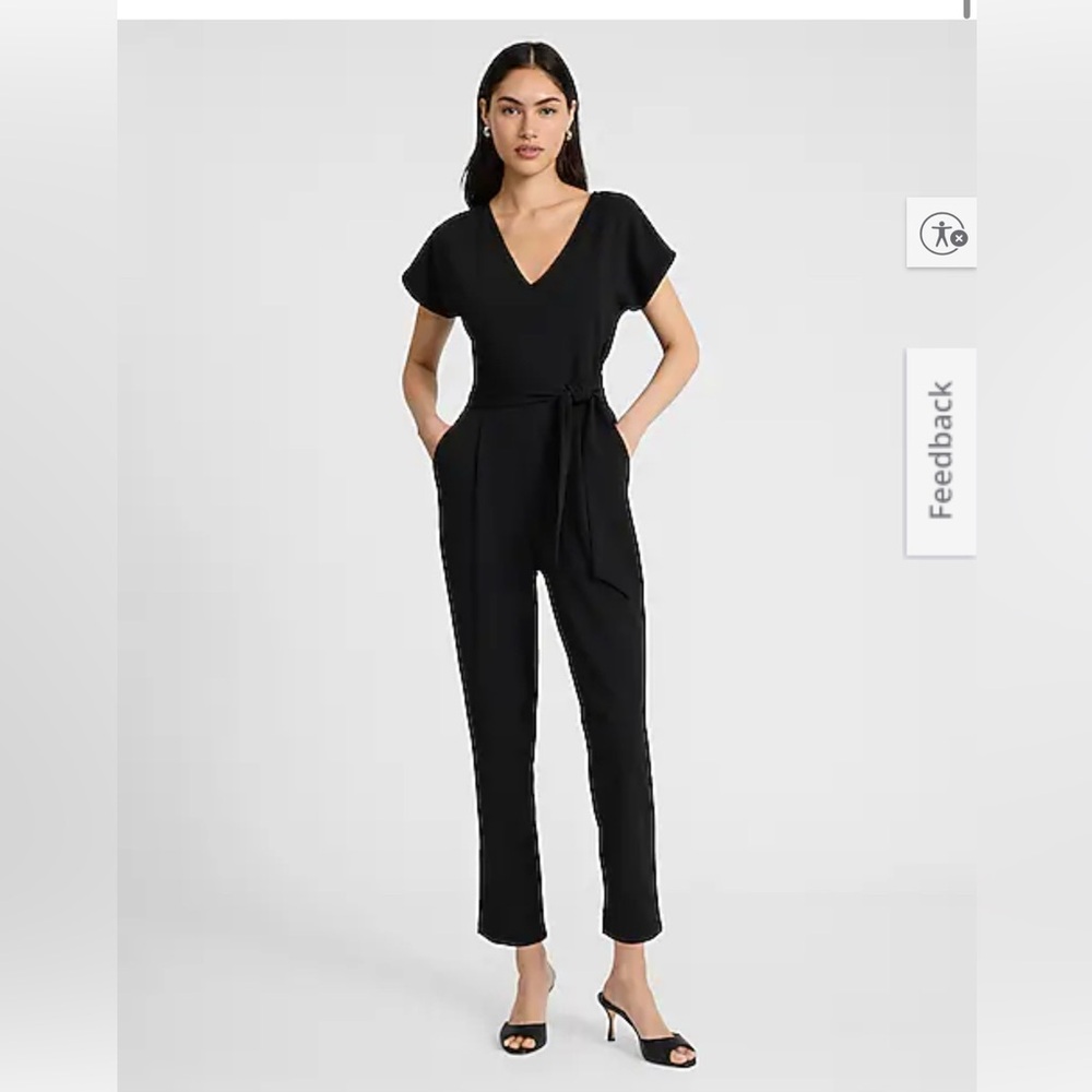 Express Black Jumpsuit